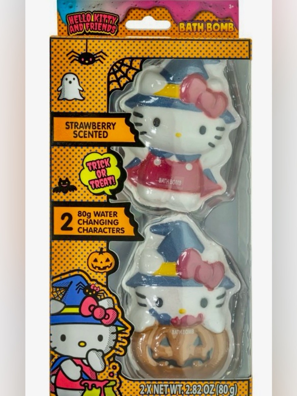 Hello Kitty Halloween Bath Bombs